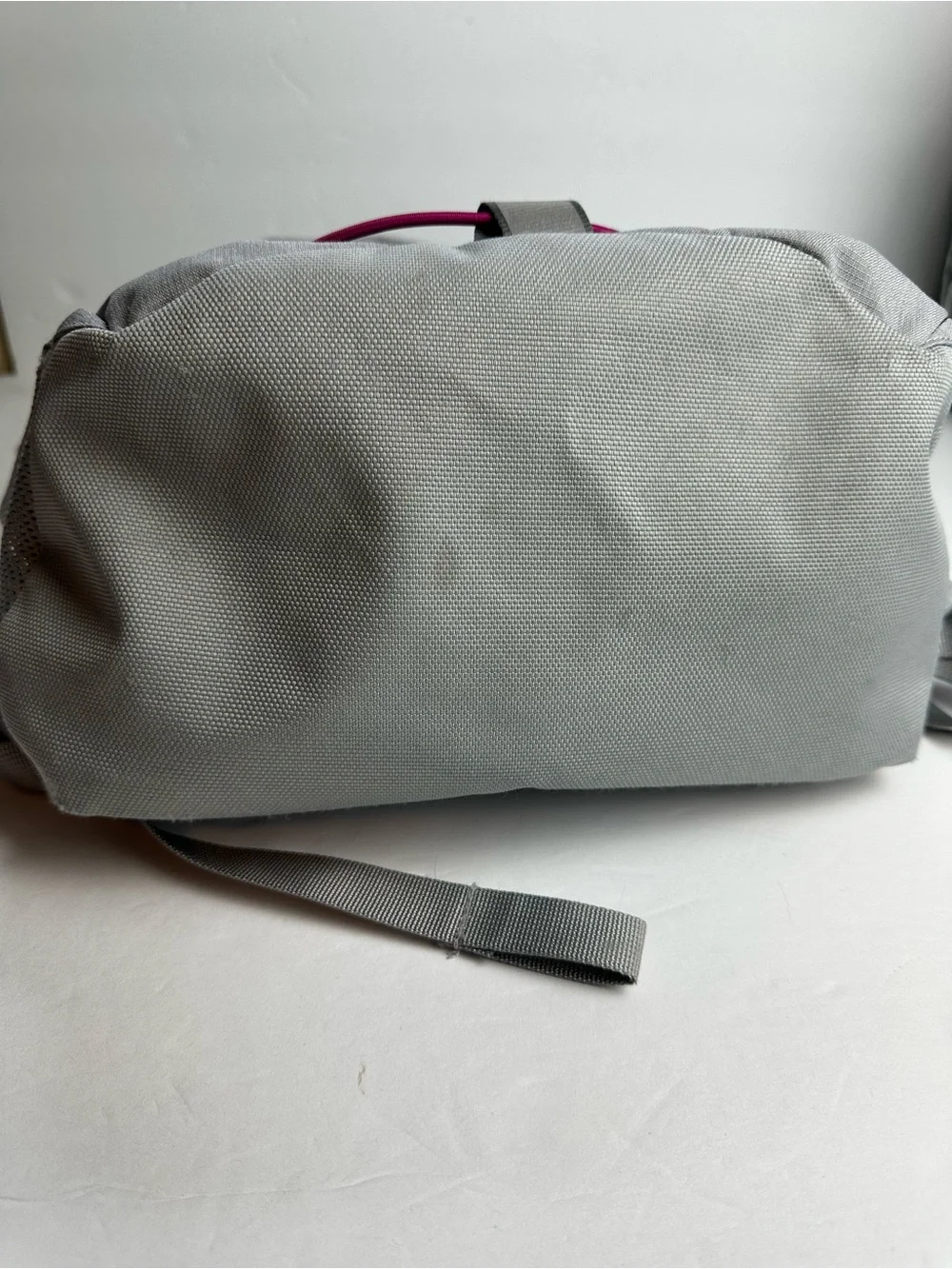 The North Face Jester Backpack in Light Gray Plum Cord Unisex Adjustable School
